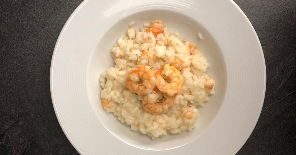 Risotto con gamberetti ELISA BENINI